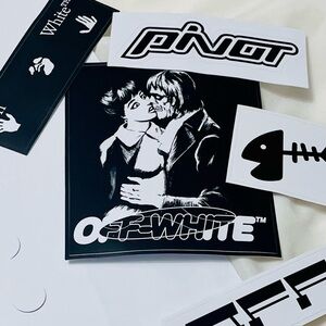 OFF-WHITE Decal Set KISS 21 Limited Edition Virgil Abloh ✨ New